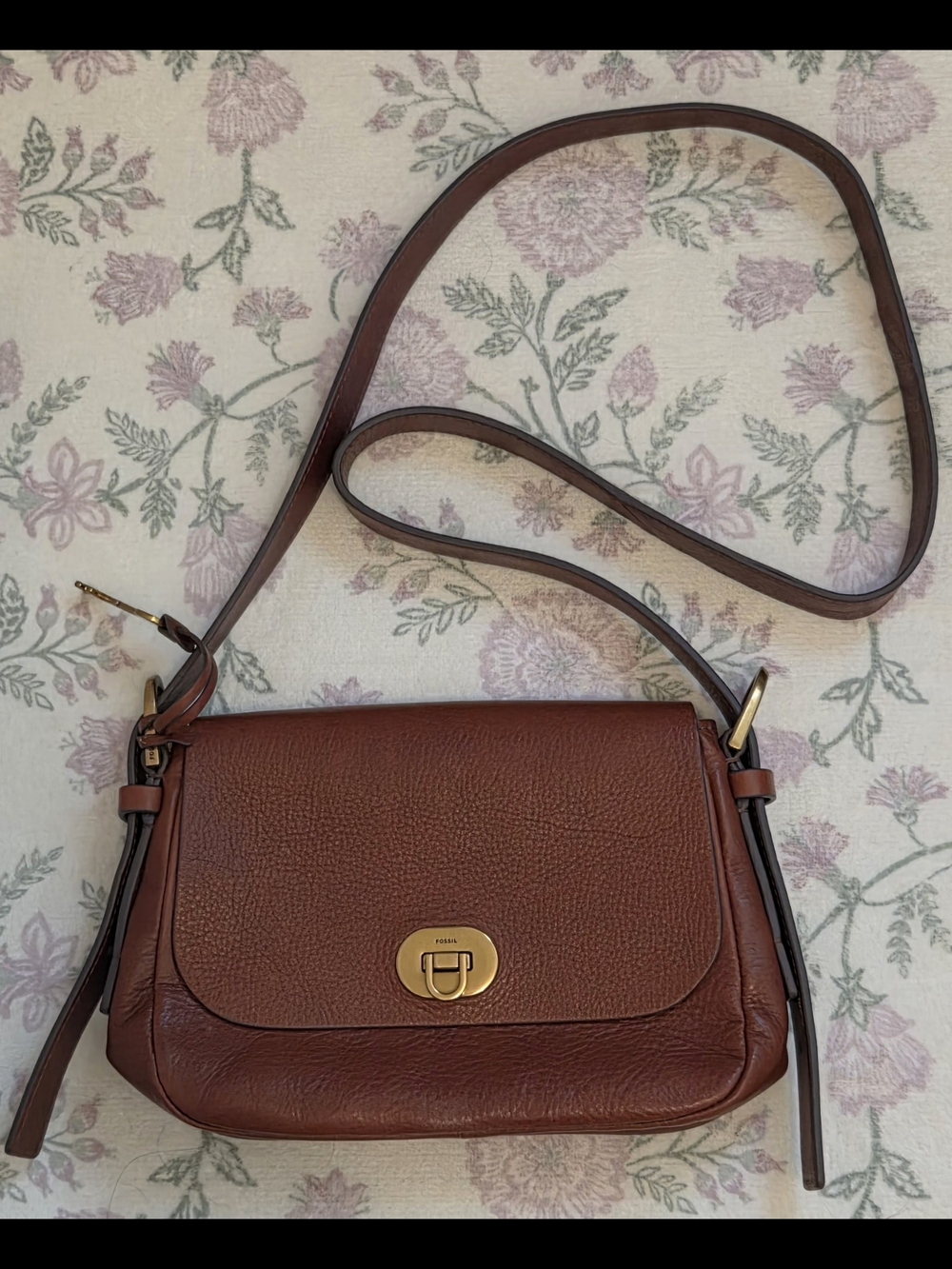 Fossil Women's Harper Eco Leather Flap Crossbody